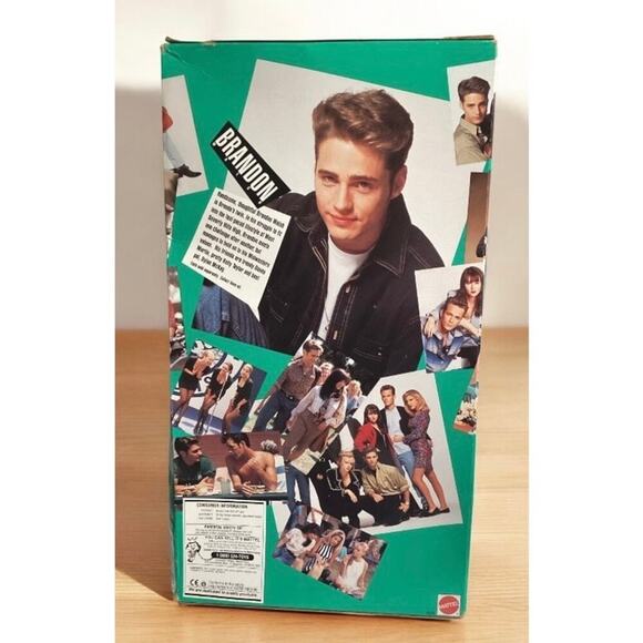 Vintage 1991 Mattel Beverly Hills 90210 Brandon Walsh doll - Picture 2 of 4